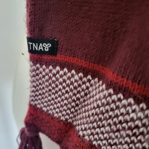 TNA ARITZIA Cozy Winter Knit Scarf One Size - Picture 4 of 5